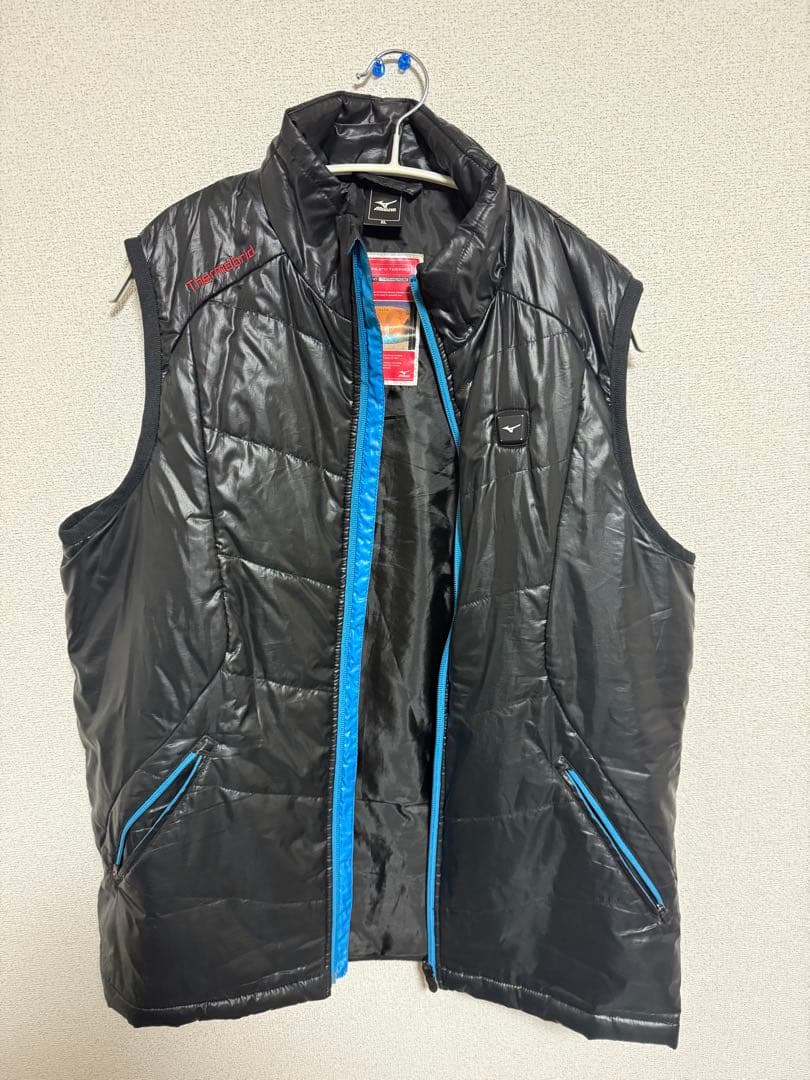 Mizuno Themobrid ベスト XL ミズノ　サーモブリッド　電熱 MIZUNO（ミズノ） 送料込み 発熱×電熱 約10秒で暖める驚異的な熱伝導率