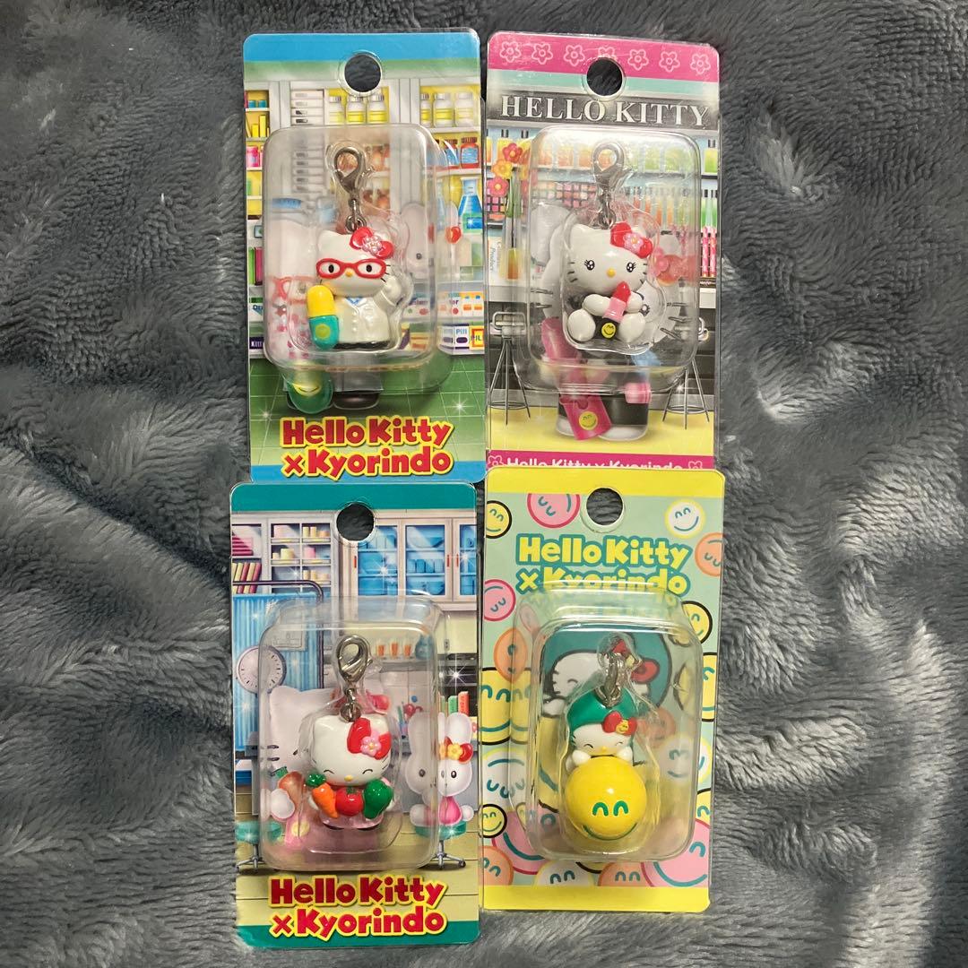 d*9様 杏林堂　ファスナーマスコット 4個セット ティーズファクトリー おぱんちゅうさぎ カラビナ付きぬいぐるみ