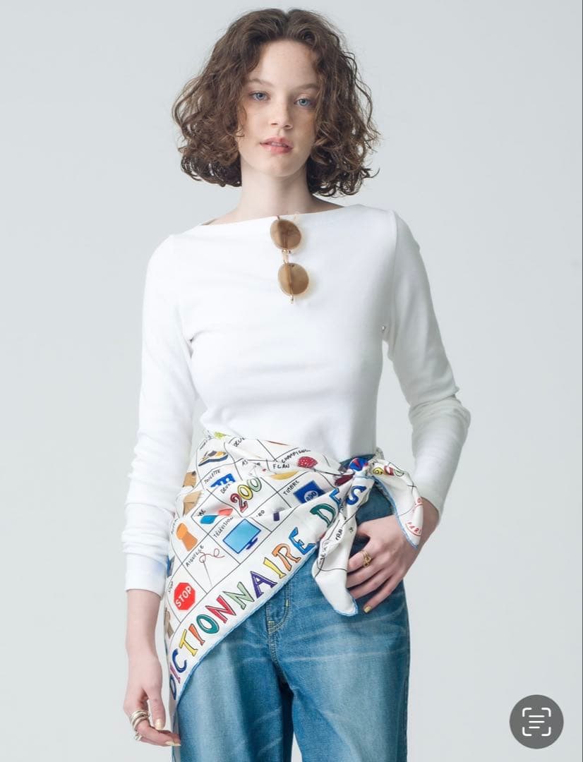 美品 ロンハーマン 2025 ドライスムース ロングスリーブT 根岸由香里