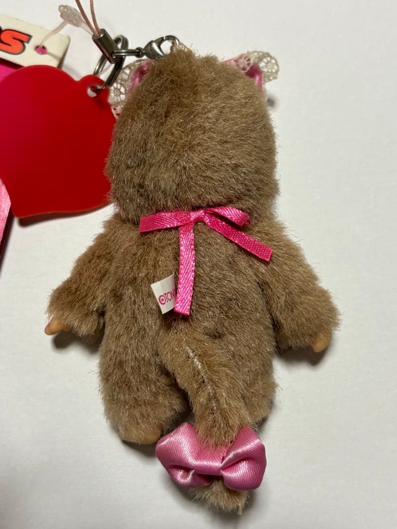 オトナ ラボ バニラ モンチッチ 携帯マスコット ストラップ　レトロ　#1