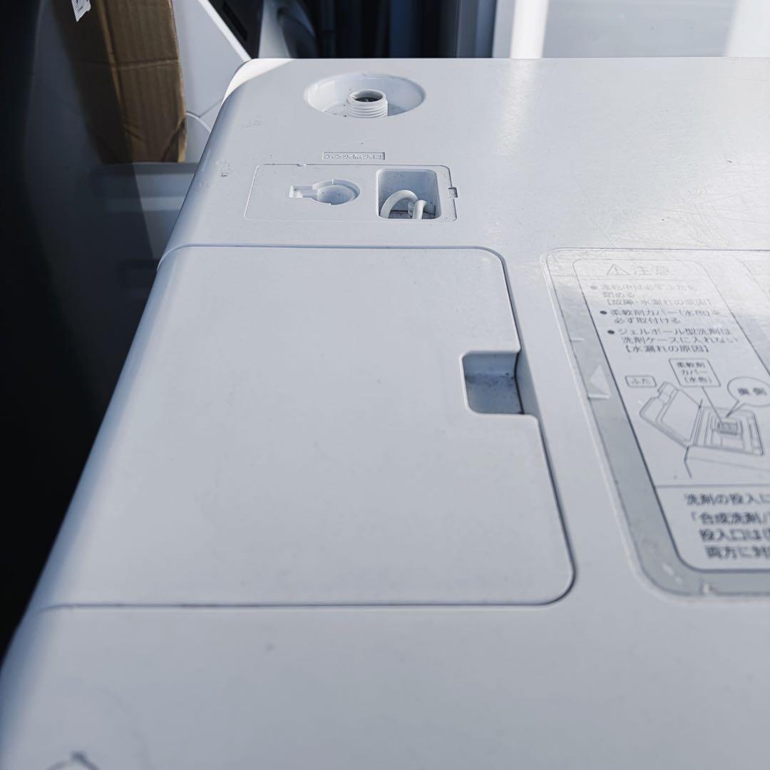 68運搬取付無料！シルバー・純正SHARP大容量ドラム式洗濯乾燥機！完動