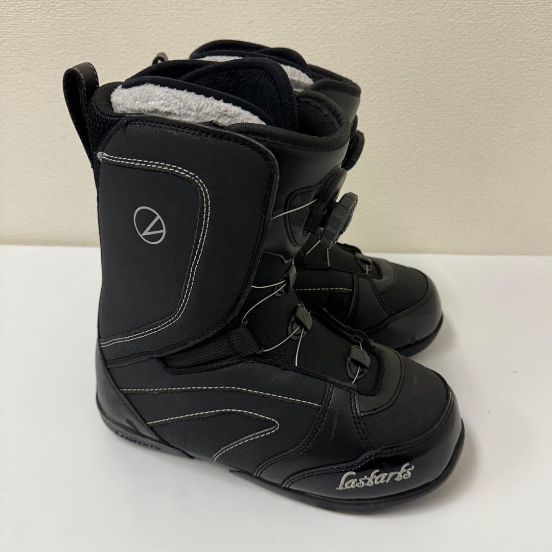 LASTARTS ブラック スノーボード　BOAブーツ 24.5〜25.0cm