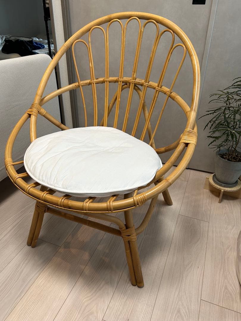 さばちゃん様専用】unico ウニコ CAGE(カージュ) ラタン チェア