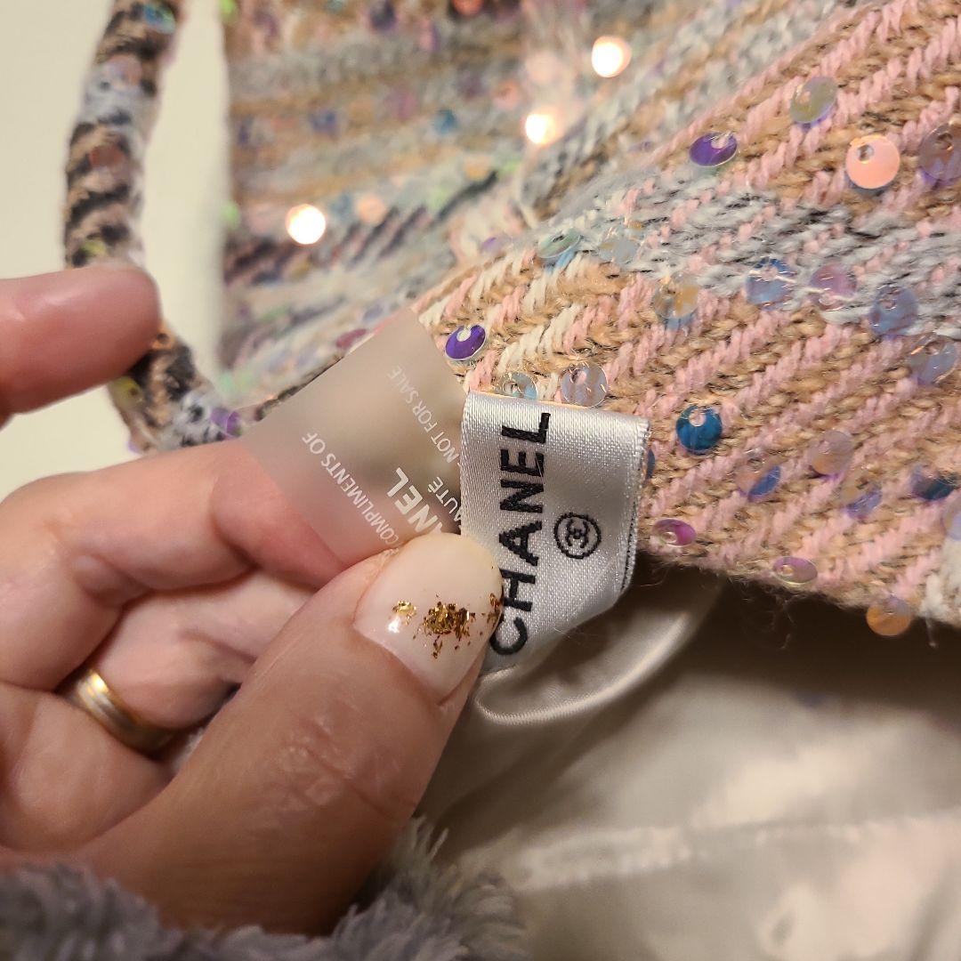 安い 通販ファッション - CHANEL スパンコールデザイントートバッグ