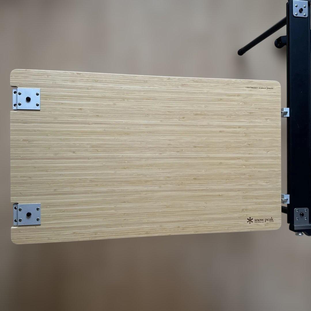 【美品】マルチファンクションテーブル Light Bamboo 楽天市場】スノーピーク マルチファンクションテーブルライトバンブー