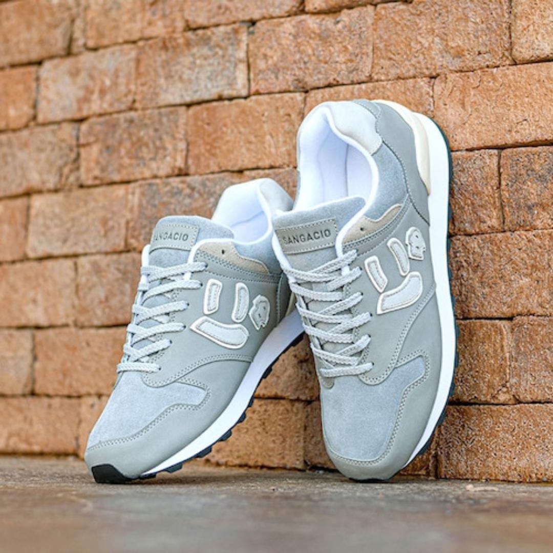 サンガッチョ にゅ〜ず GRAY 10周年限定モデル 24.5 レディース - メルカリ