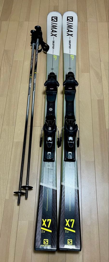 美品】SALOMON S/MAX X7 TiR（160cm）＋ M10 GW - メルカリ