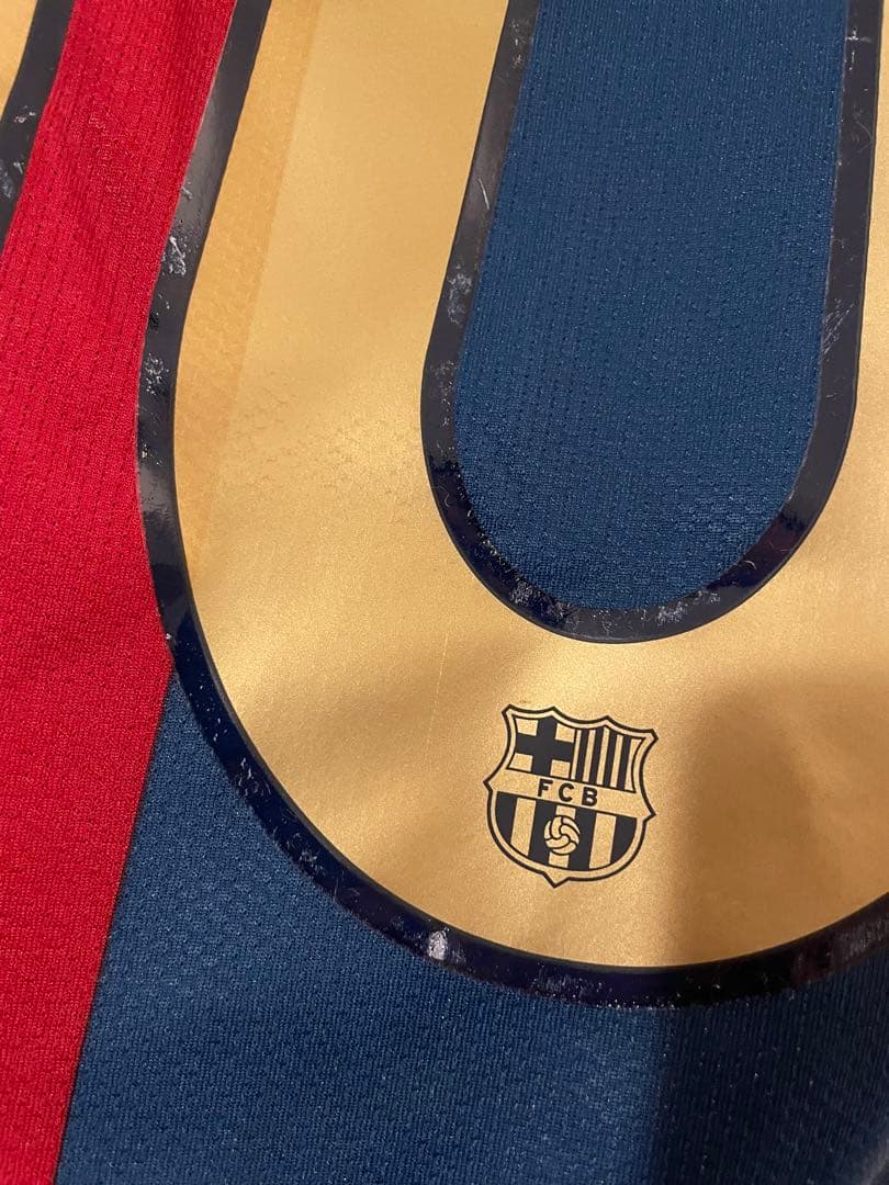 新品(難あり)】バルセロナ 06/07 #10 ロナウジーニョ ユニフォーム