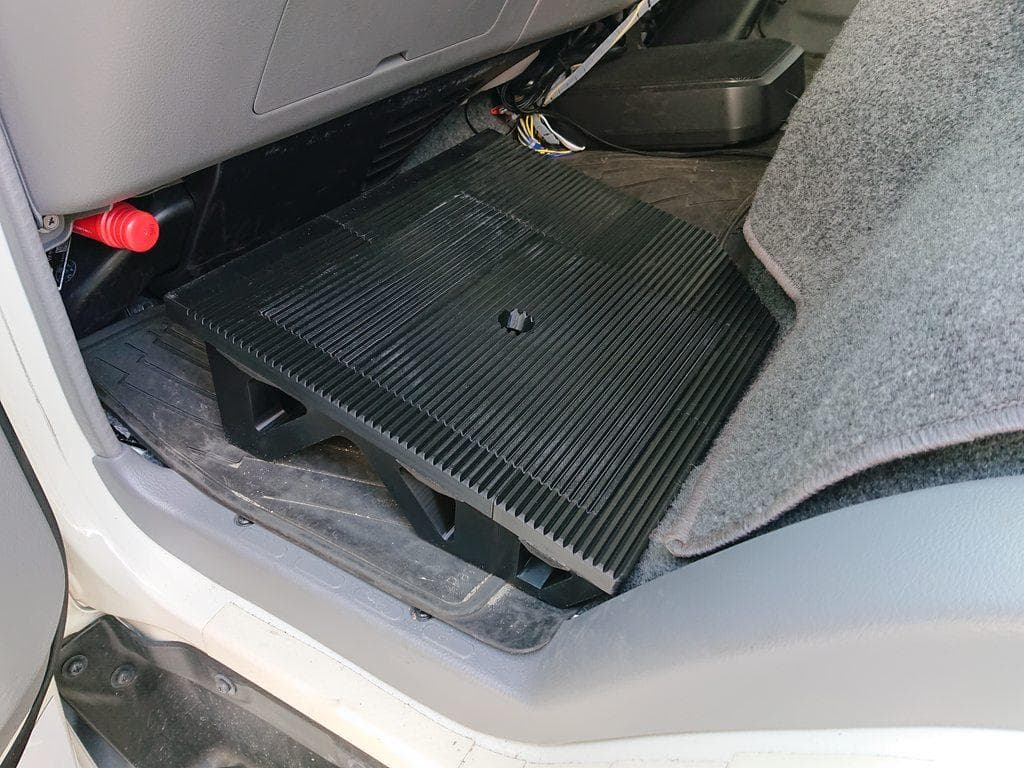 TOYOTA カムロード・ダイナ用】助手席側専用フットレスト（足置き