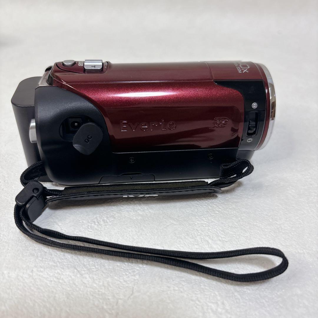 極美品✨ JVC Everio GZ-HM30 ビデオカメラ レッド Wi-Fi JVC Everio GZ-