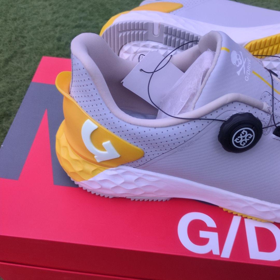 G/FORE G/DRIVE シューズ グレー/イエロー - シューズ(男性用)最 安 価格