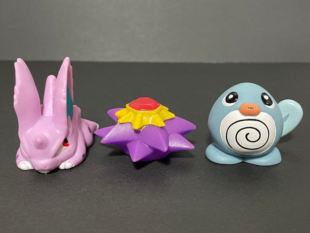 ポケモンキッズ 初期 カントー ジョート 17種類各1体総計17体 指人形