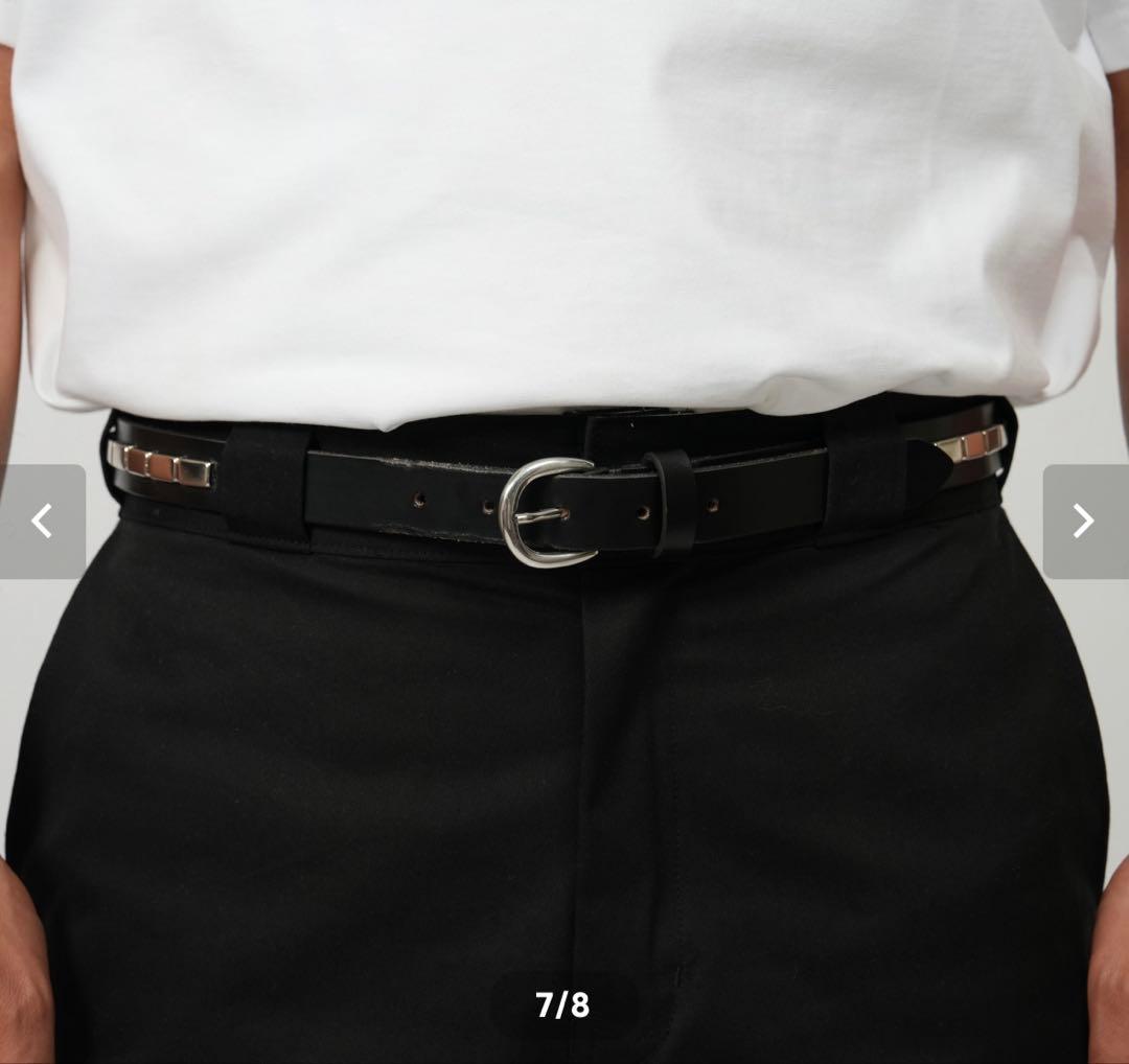 OVY deci Bridle studs narrow belt 【Lサイズ】 - メルカリ
