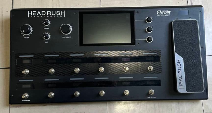 HEADRUSH PEDALBOARD マルチエフェクター 動作確認済み - メルカリ