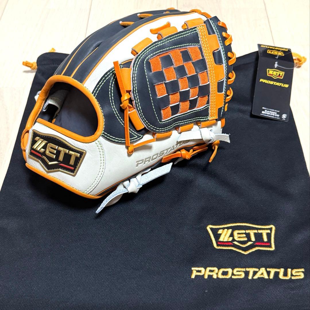 ZETTプロステイタス軟式E-1楽天宗山モデル プロステイタス 【スペシャルオーダー】ゼット 硬式グローブ 宗山