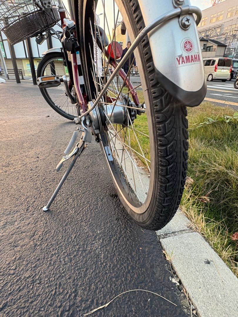 中古24インチYAMAHA電動アシスト自転車　12.3Ah 大阪