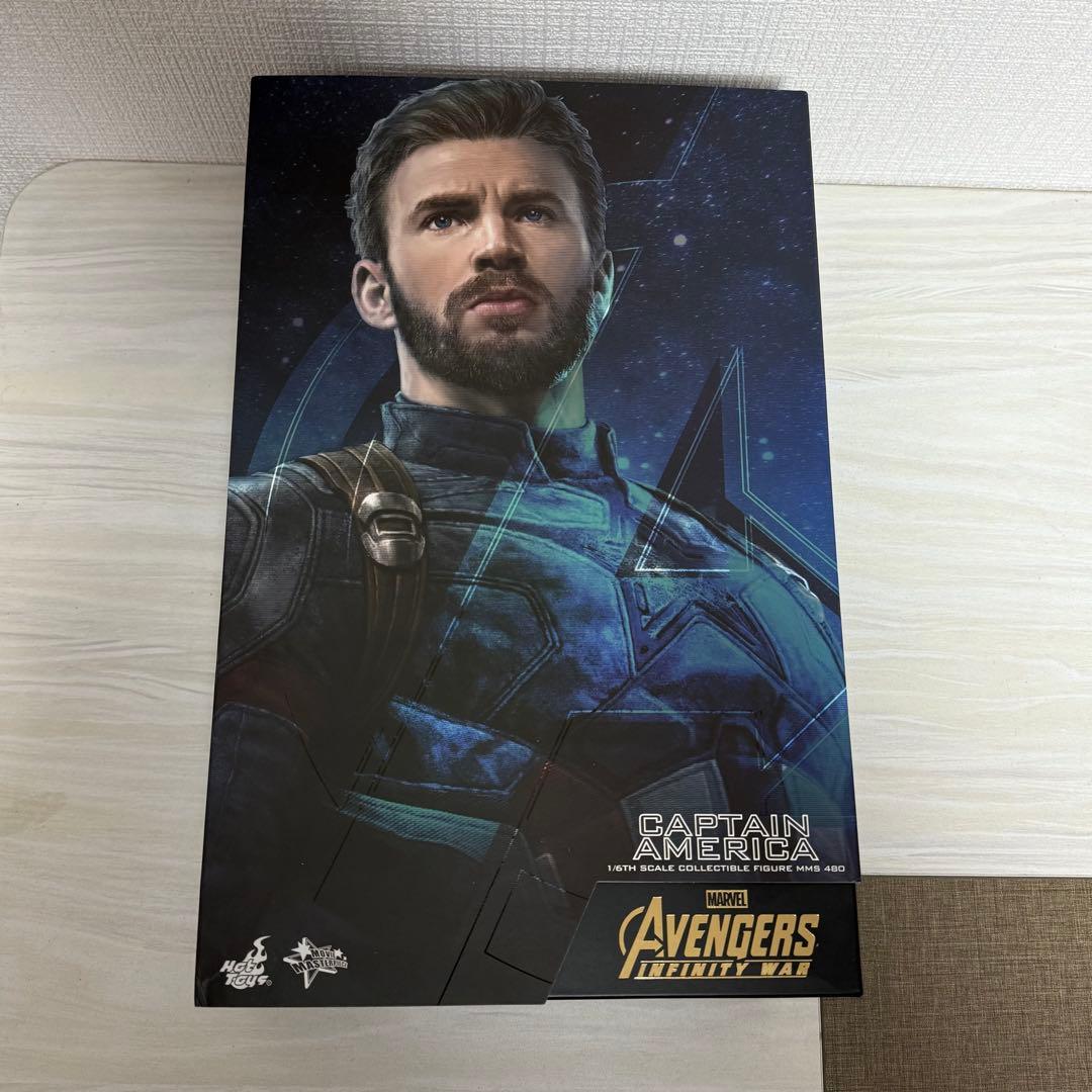 【未使用】ホットトイズ アベンジャーズ インフィニティ・ウォー キャプテン・アメ