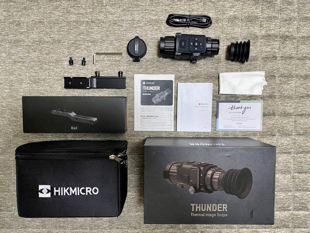 HIKMICRO サーマルビジョン サーマルスコープ THUNDER TH35 HIKMICRO HIKMICRO THUNDER TH25P 2.0 ハイクマイクロ サンダー 2.0