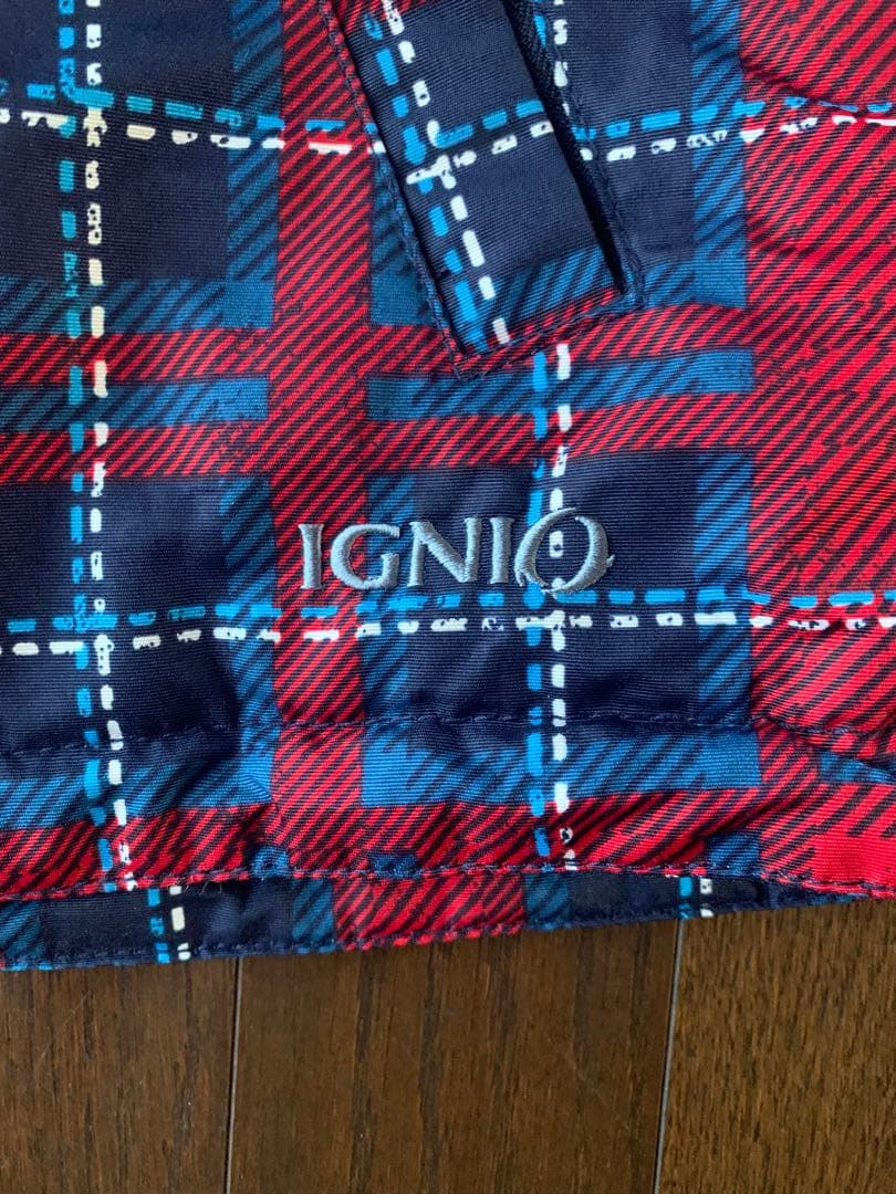 イグニオ チェック柄メンズウェア （上のみ） スキースノボー L - メルカリ