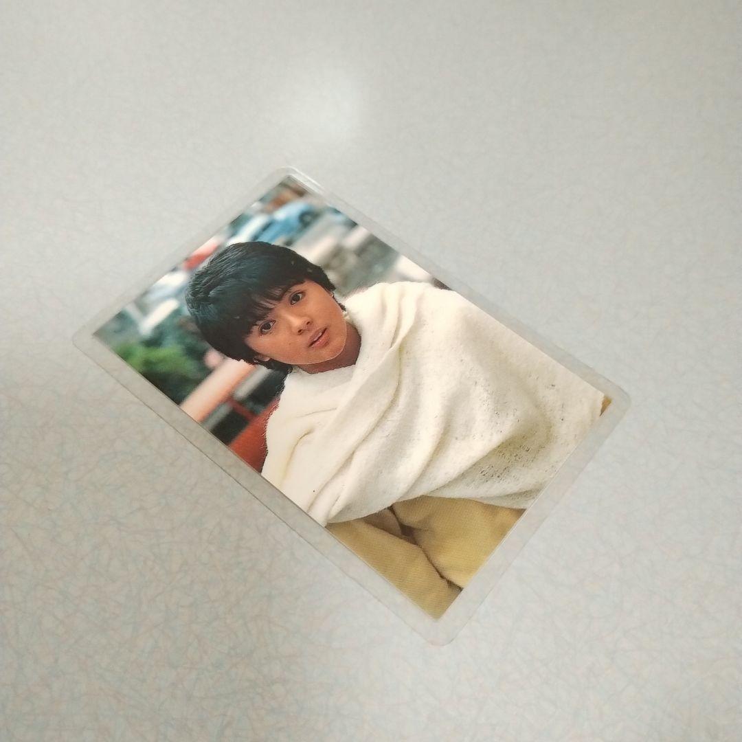 薬師丸ひろ子（ブロマイド）カード ☆当時物☆ - メルカリ