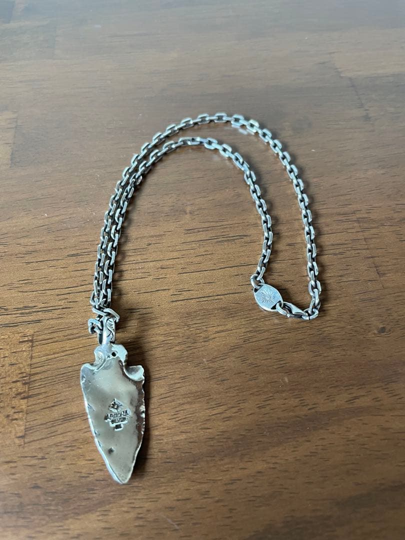 アリゾナフリーダム 矢尻トップ+45cmチェーン - メルカリ