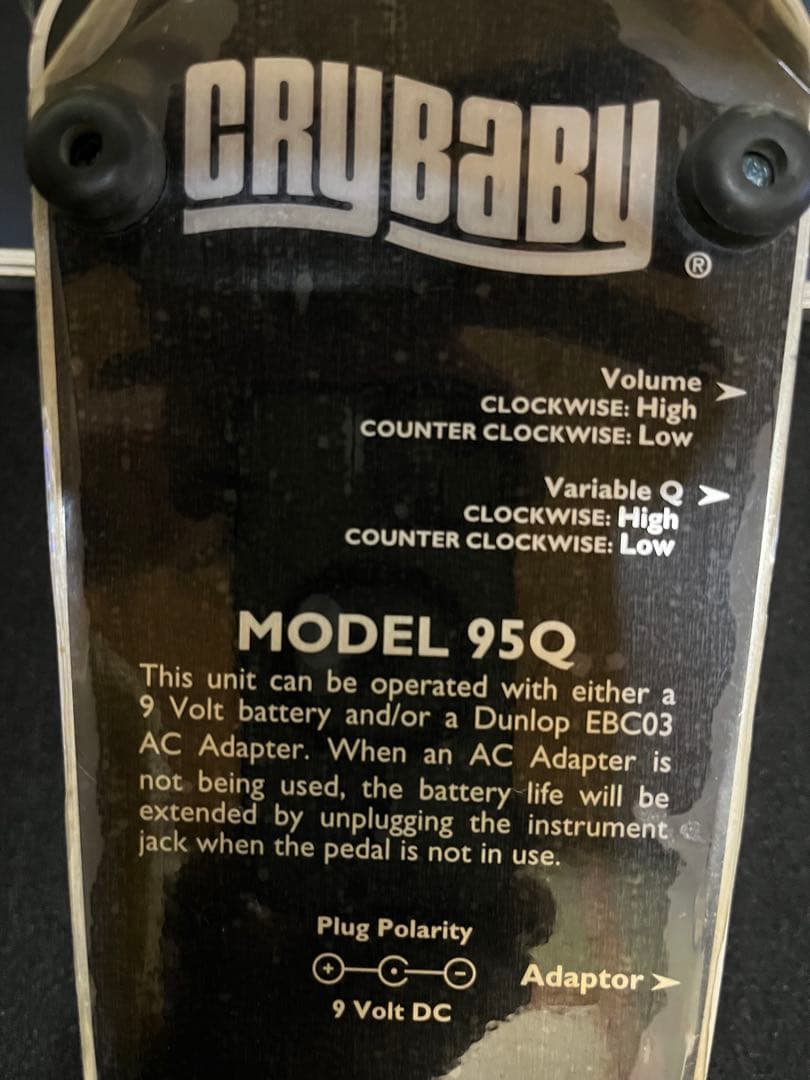 Cry Baby 95Qワウペダル、Proco RAT、SUPER Chorus