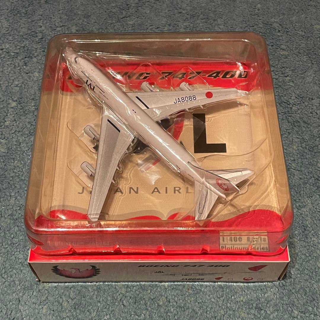 JAL 747-400 日本航空 旧塗装 JA8088 1:400 Ph - メルカリ