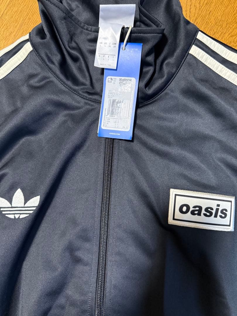 新品正規品】adidas oasis トラックジャケット ブラック Lサイズ