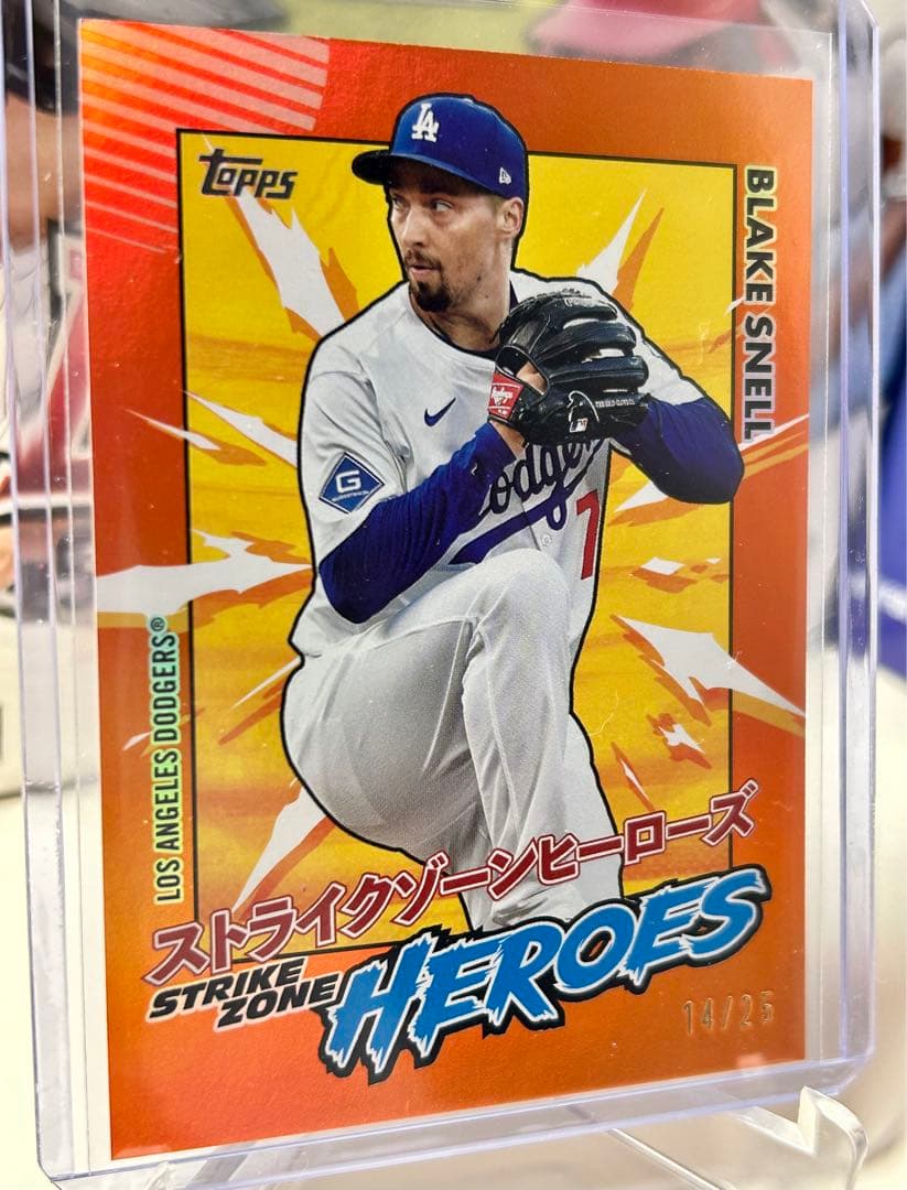 スネル 25シリ インサート 2025 Topps Japan Edition - メルカリ