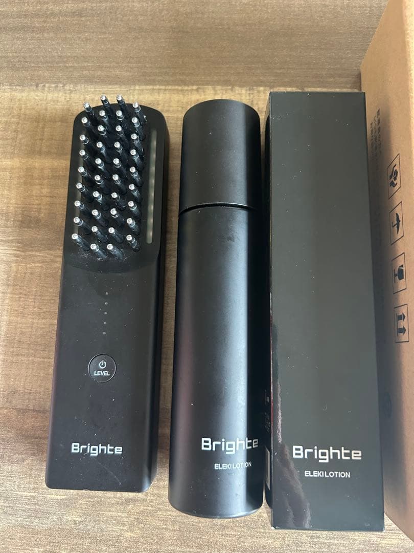 即日発送 Brighte エレキブラシ 未開封化粧水セット エレキローション