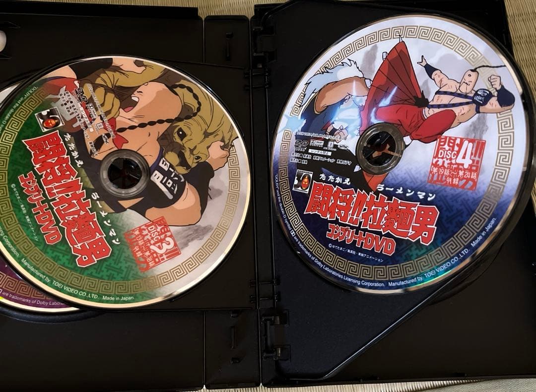 廃盤希少品‼️『闘将！拉麺男』戦え！ラーメンマン6枚組DVD BOX - メルカリ