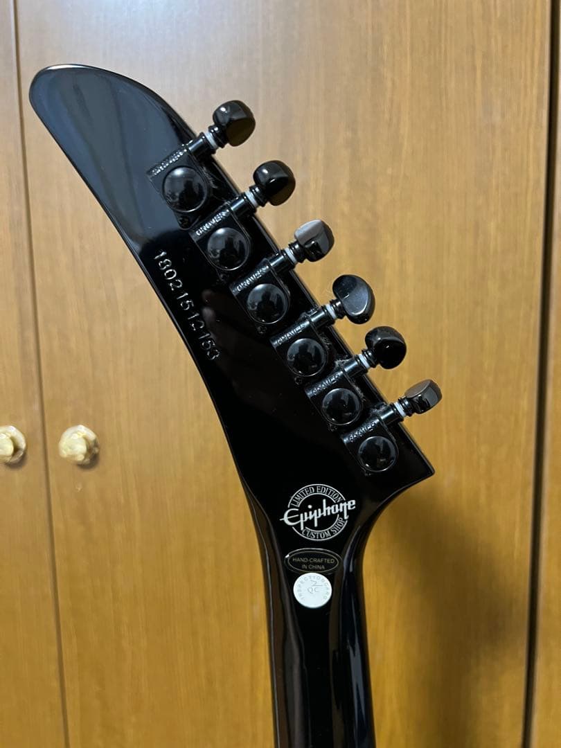 Epiphone LTD 1984 Exploler EX Ebony - ギター在庫 処分