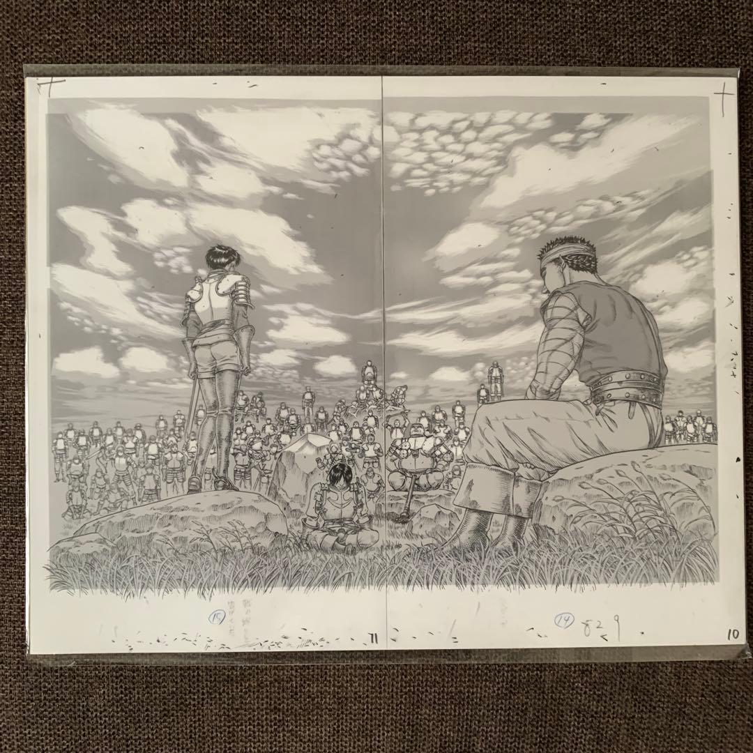 大ベルセルク展 複製原画 7枚セット ガッツ 名場面セット - メルカリ