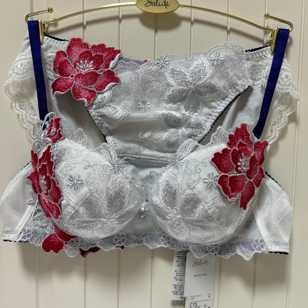 ワコール サルート ブラジャー ショーツ C75M - メルカリ