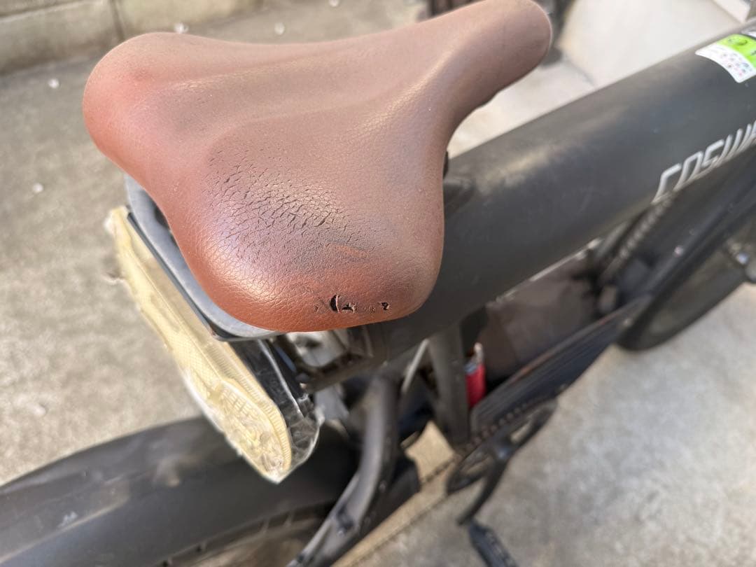 COSWHEEL 電動アシスト自転車 ブラック 不動車