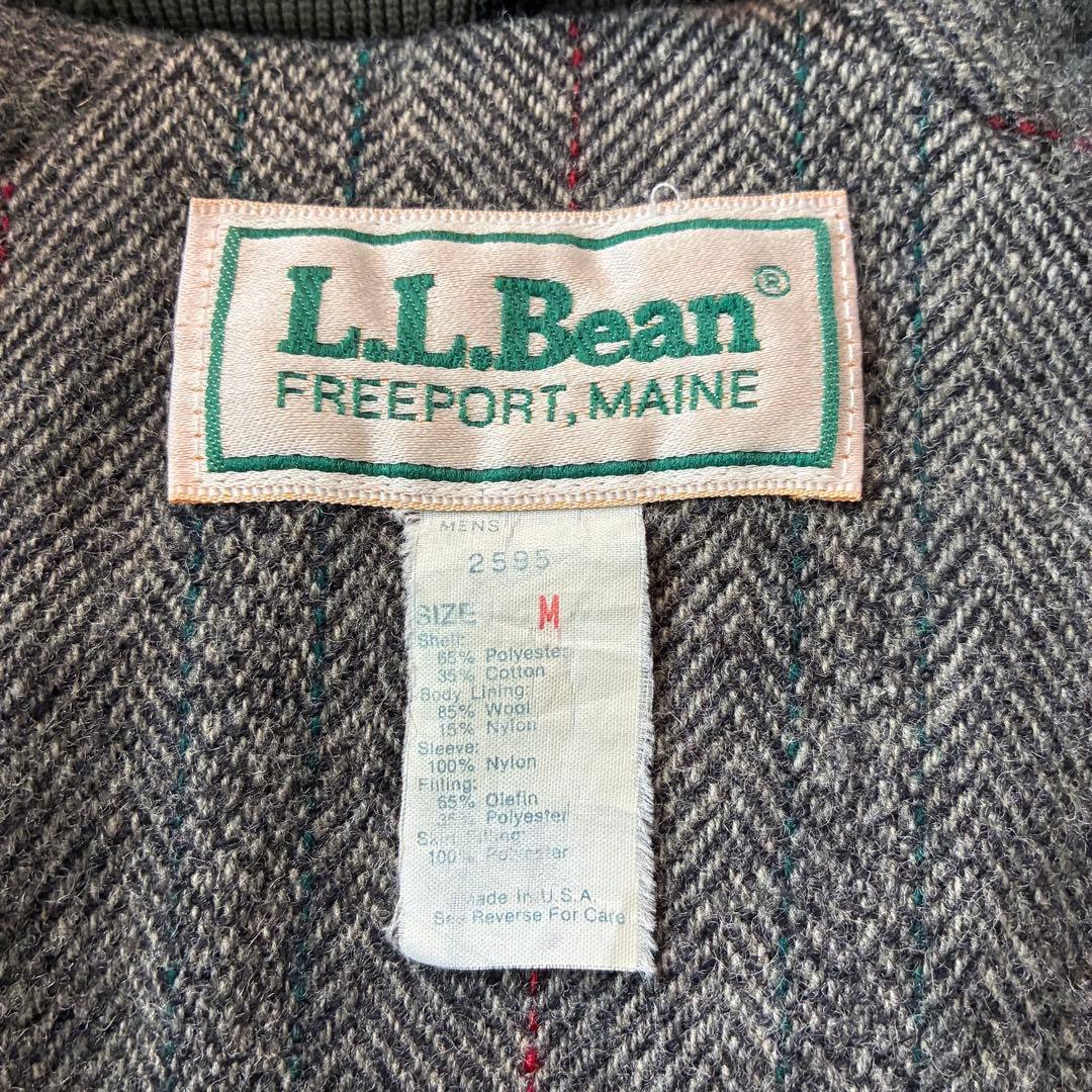 レアカラー 美品 L.L.Bean ストームコート チャコール系グレー サイズM