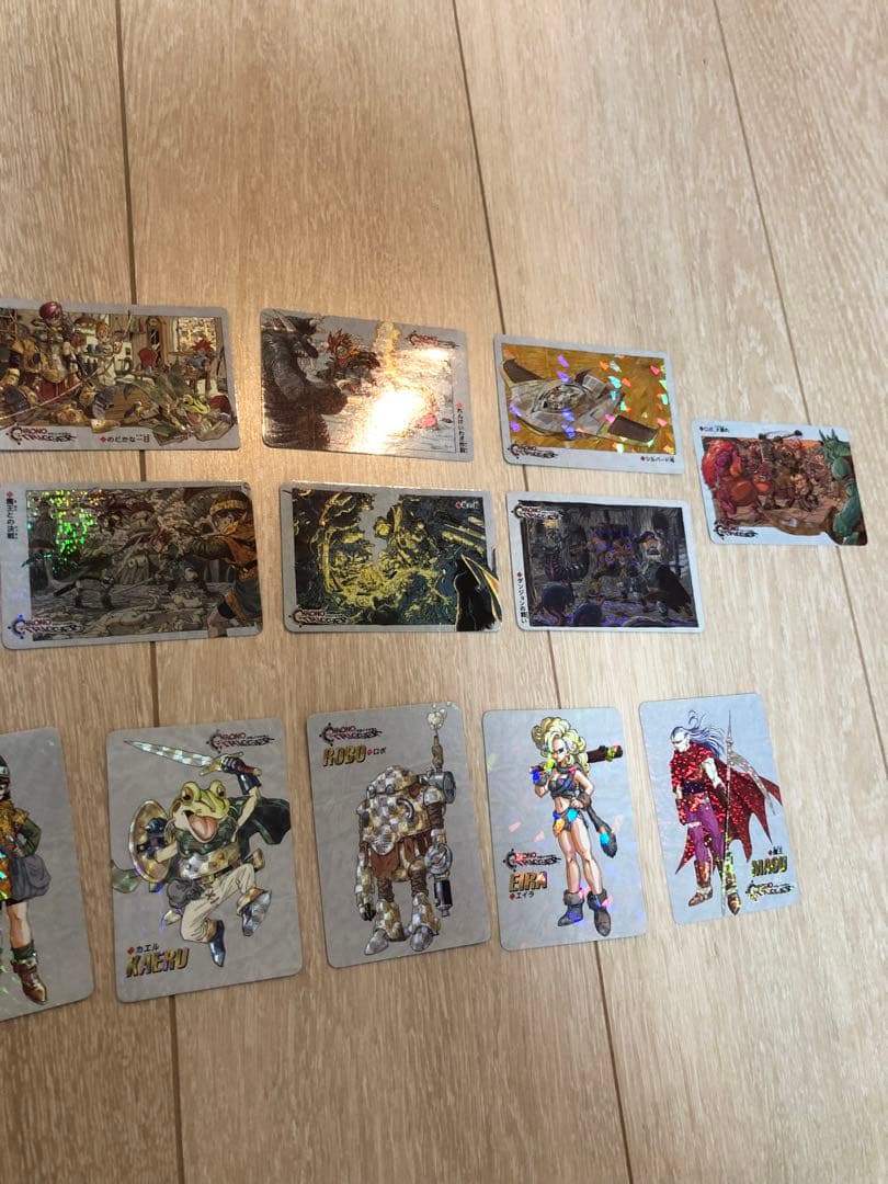クロノトリガー　カード　18枚コンプリート