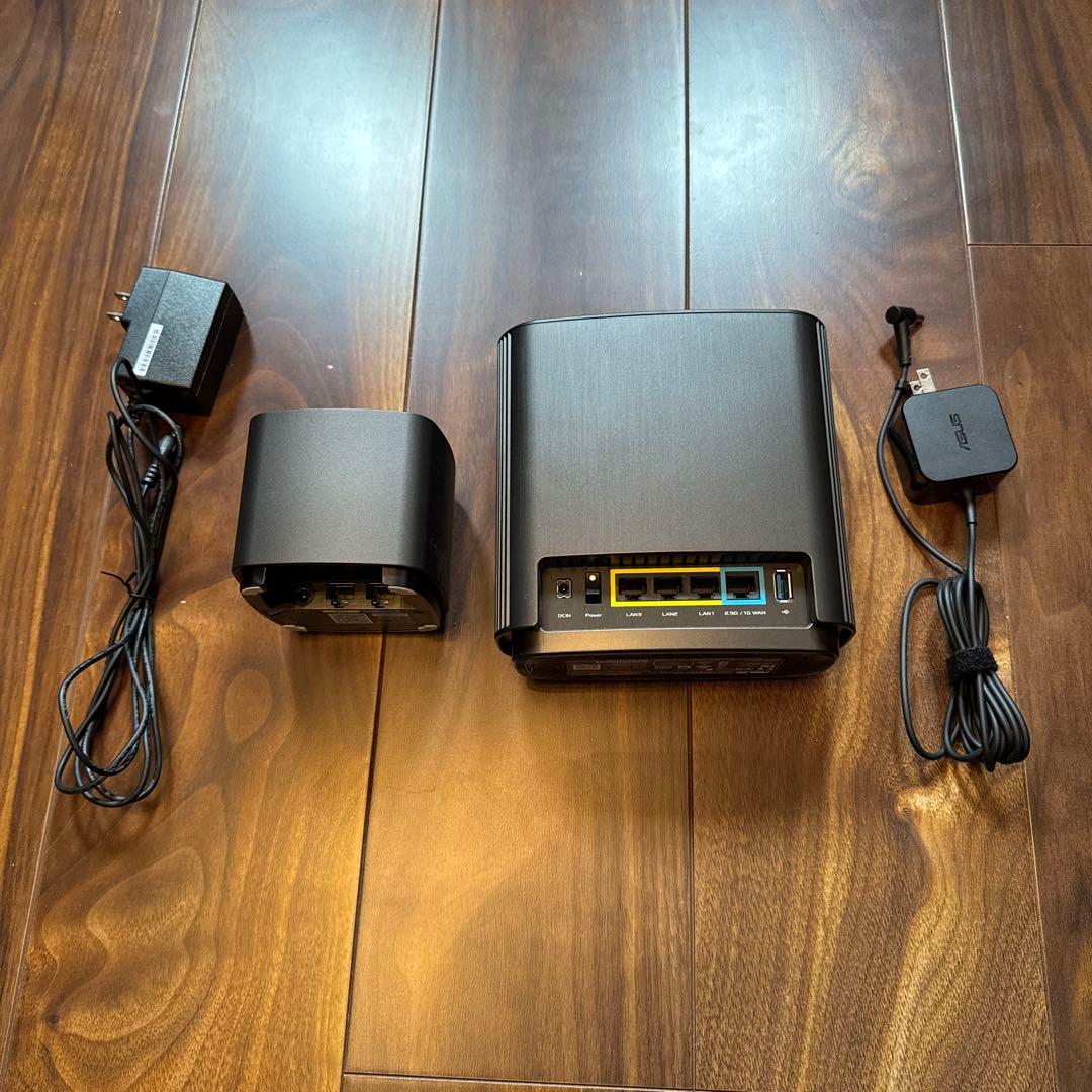 ASUS AX6600 XT8 WiFiルーターAX1800 XD4 2点セット - ルーター