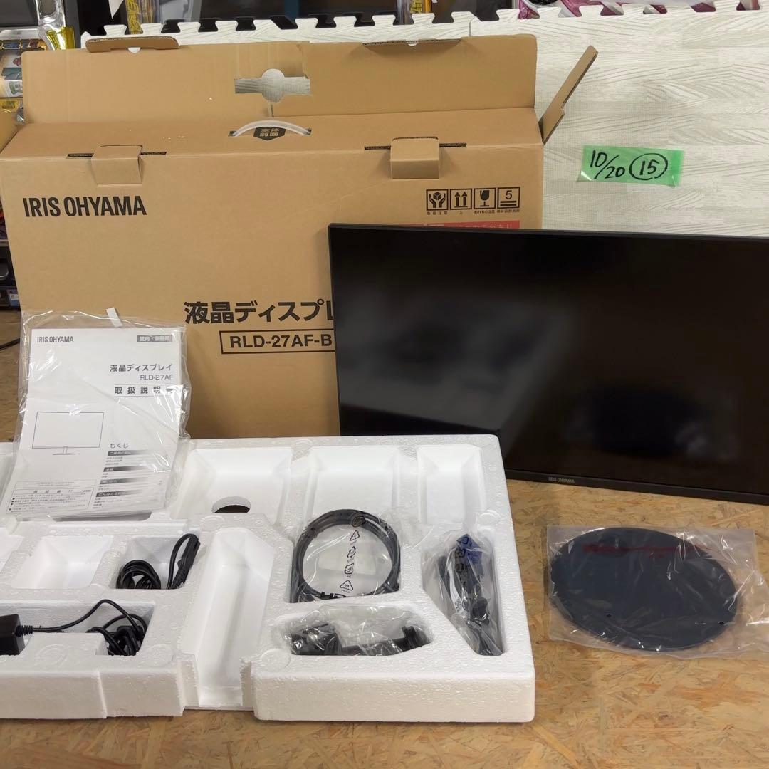 【27型ワイド】IRIS モニター RLD-27AF-B アイリスオーヤマ 価格.com - アイリスオーヤマ RLD-27AF-B [27インチ ブラック