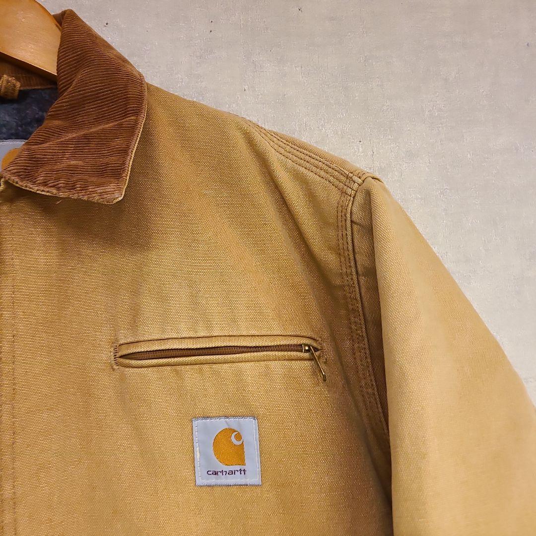 90s～00s USA製 カーハート デトロイトジャケット サイズ40ブラウン