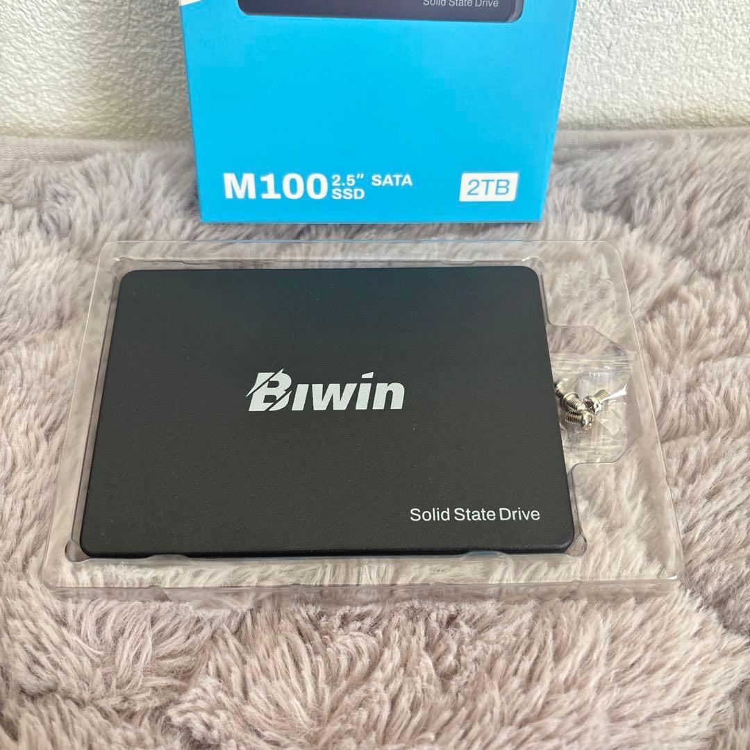 未使用】Biwin M100 2TB SSD 2.5インチ SATA - メルカリ