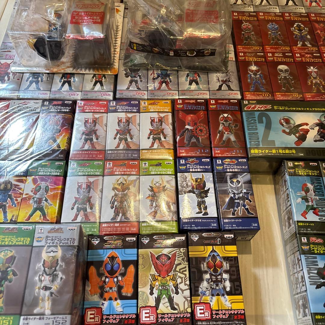 未開封 仮面ライダー フィギュア セット　ワーコレ　150個くらい