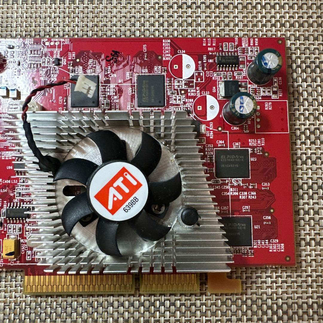 正常動作品 ATI Radeon 9800 Proグラフィックボード - メルカリ