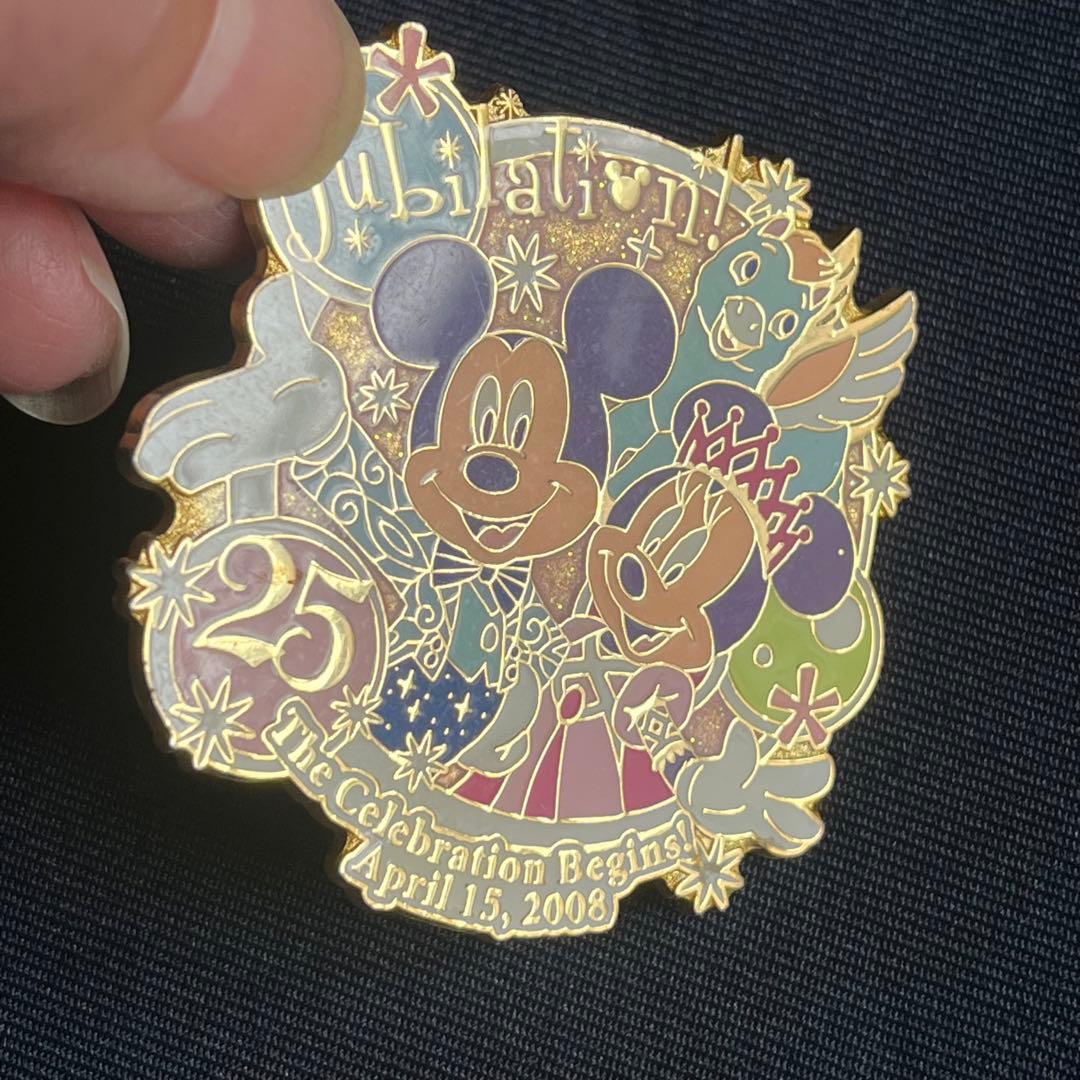 ❤️ディズニーピンバッジ♡25周年記念ジュビレーション♡未使用品