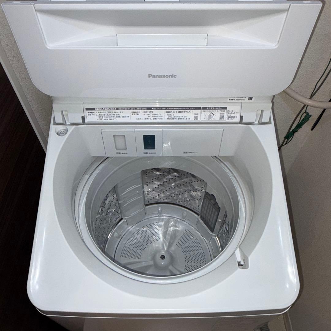 2023年製 パナソニック 8.0kg 自動投入 洗濯機 NA-FA8K1