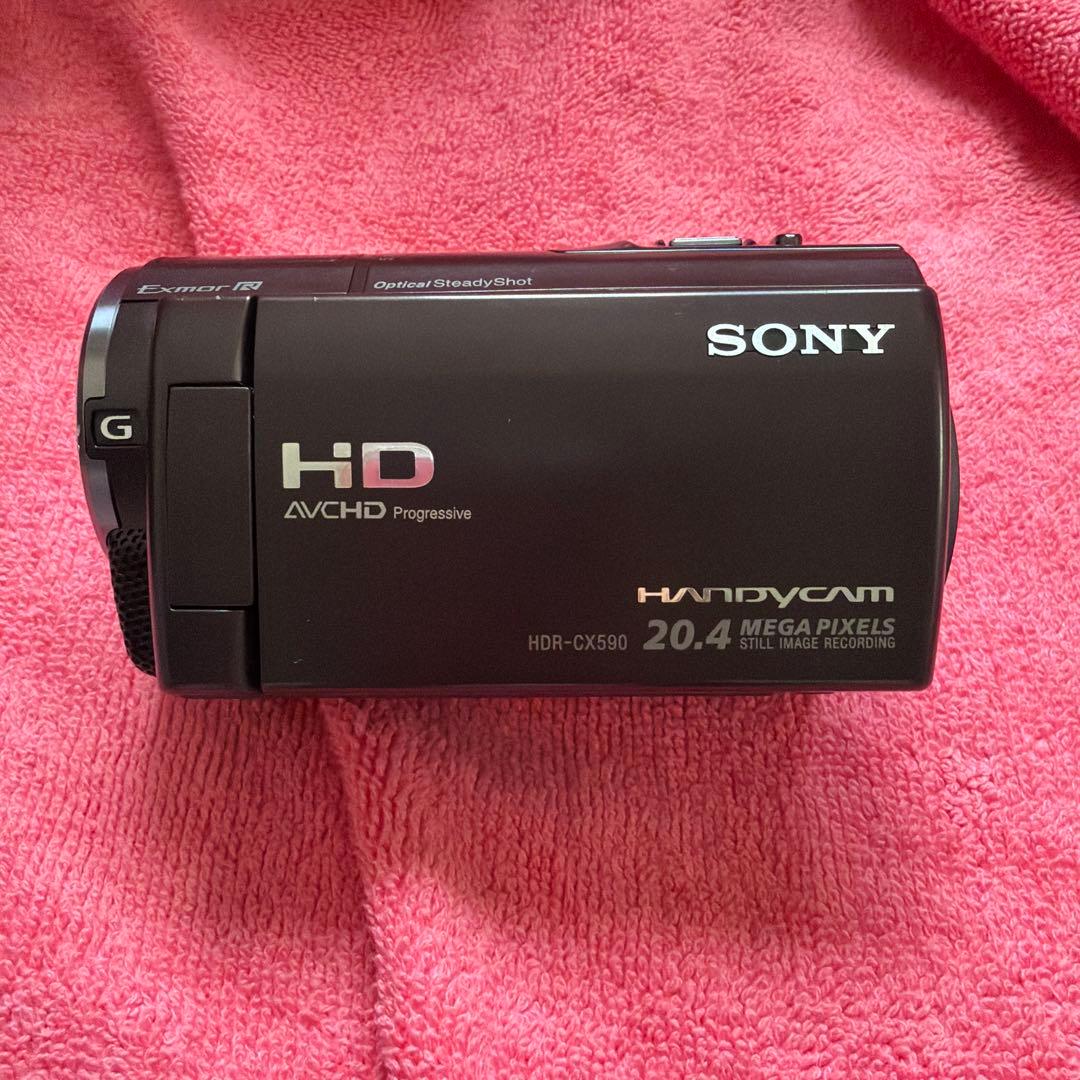 SONY ビデオカメラ HDR-CX590V - メルカリ