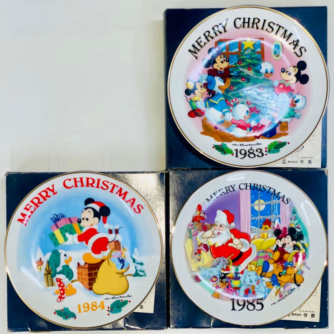 ディズニー クリスマスプレート 1983-1992(10枚) 今泉 - メルカリ