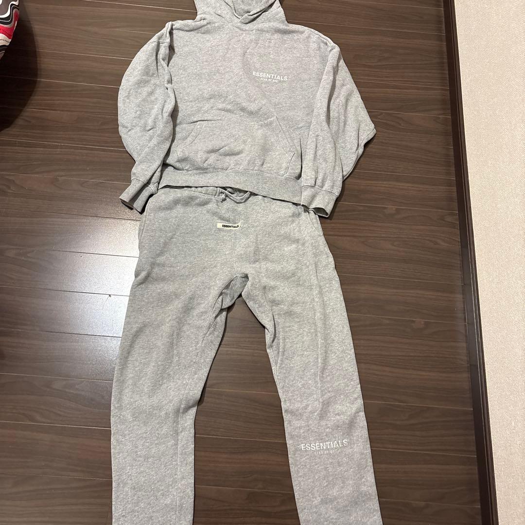 ESSENTIALS グレー スウェットセットアップ グレー（灰色）系 FEAR OF GOD ESSENTIALS(フィアオブゴッド