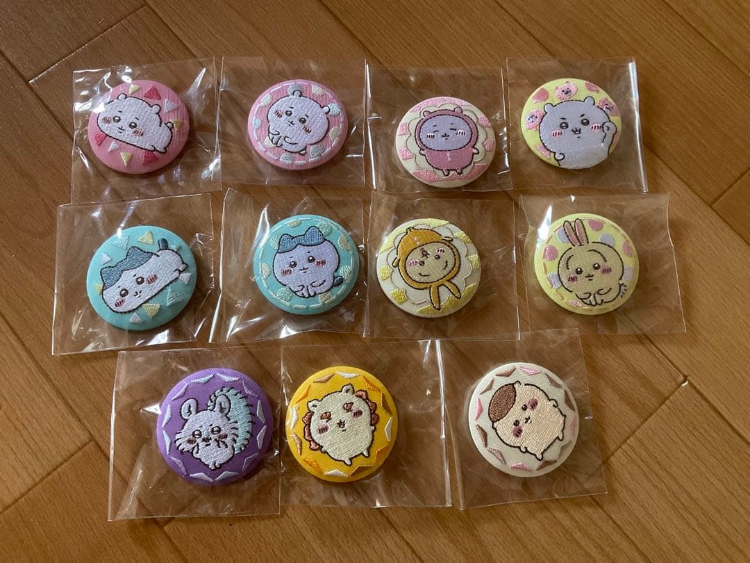 ちいかわ色々 まじかる 寿司 ドジャース カブス クレープくじ 刺繍缶 まとめて