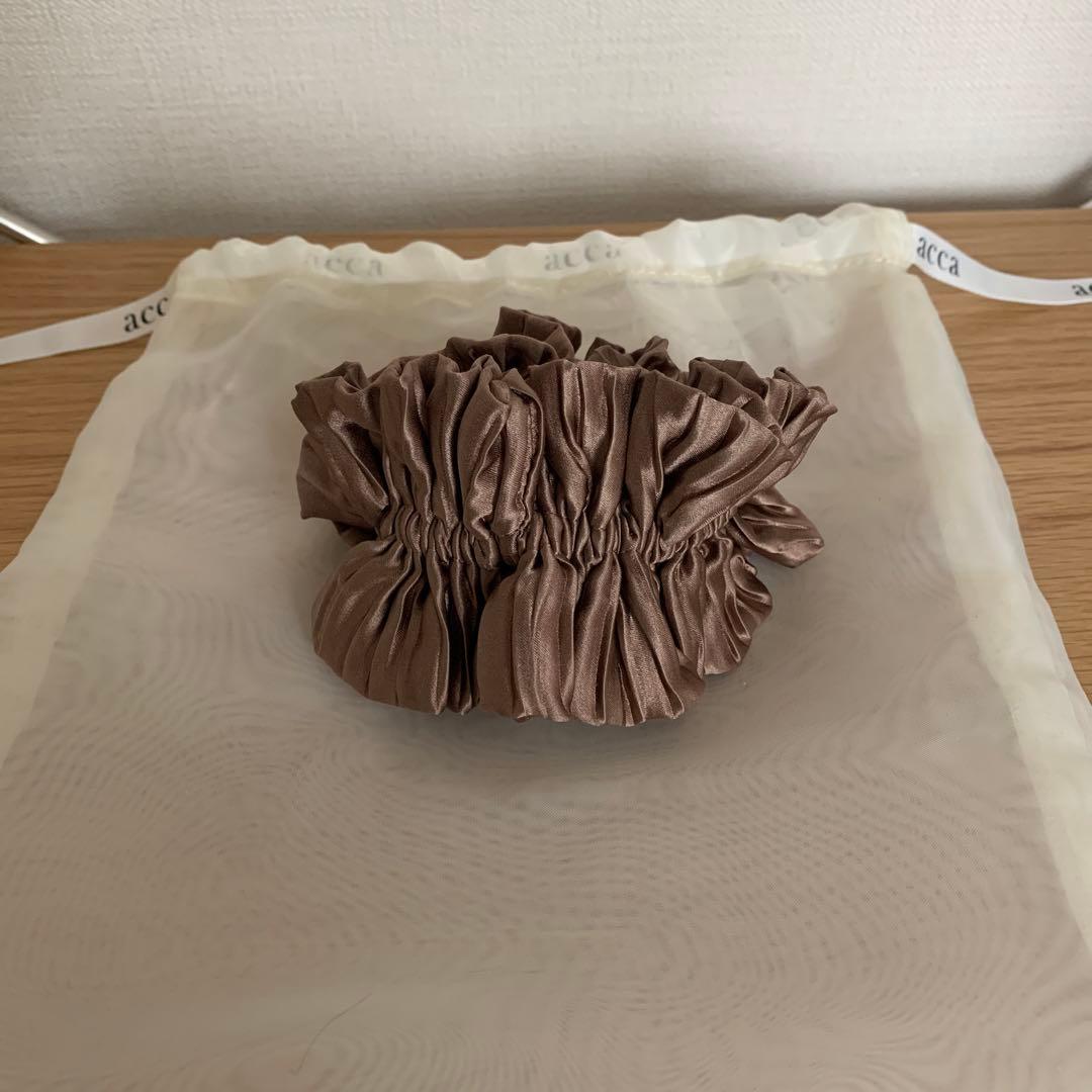 新品・未使用】acca マシュマロルチド シュシュ - メルカリ